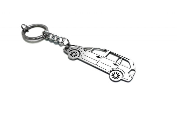 Car Keychain for Vauxhall Zafira B (type STEEL)