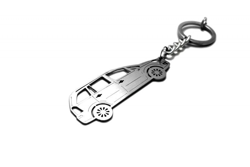 Car Keychain for Vauxhall Zafira B (type STEEL) - decoinfabric
