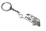 Car Keychain for VAZ 2102 (type STEEL) Keychains opdesign