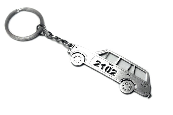 Car Keychain for VAZ 2102 (type STEEL) - decoinfabric