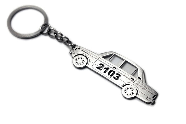 Car Keychain for VAZ 2103 (type STEEL) - decoinfabric