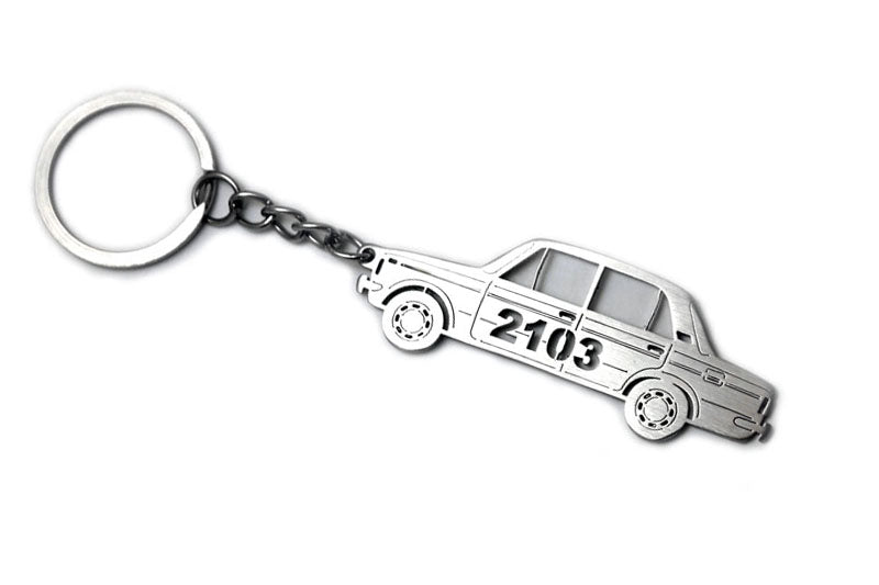 Car Keychain for VAZ 2103 (type STEEL) Keychains opdesign