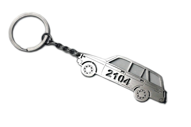 Car Keychain for VAZ 2104 (type STEEL) - decoinfabric