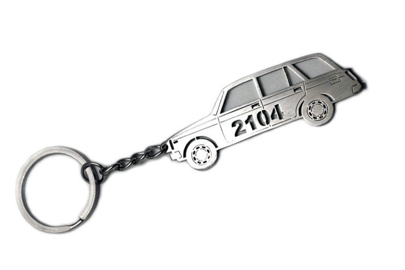 Car Keychain for VAZ 2104 (type STEEL) - decoinfabric