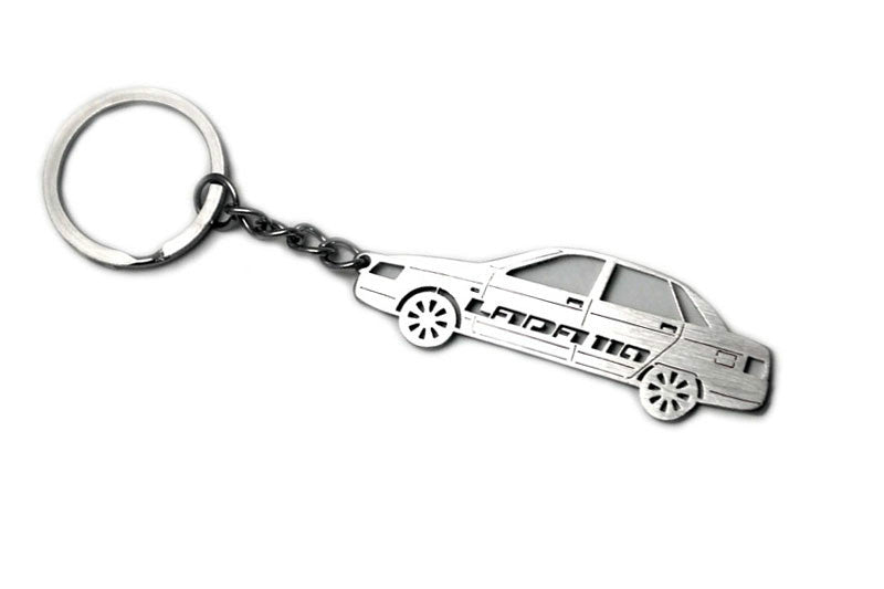 Car Keychain for VAZ 2110 4D (type STEEL) - decoinfabric