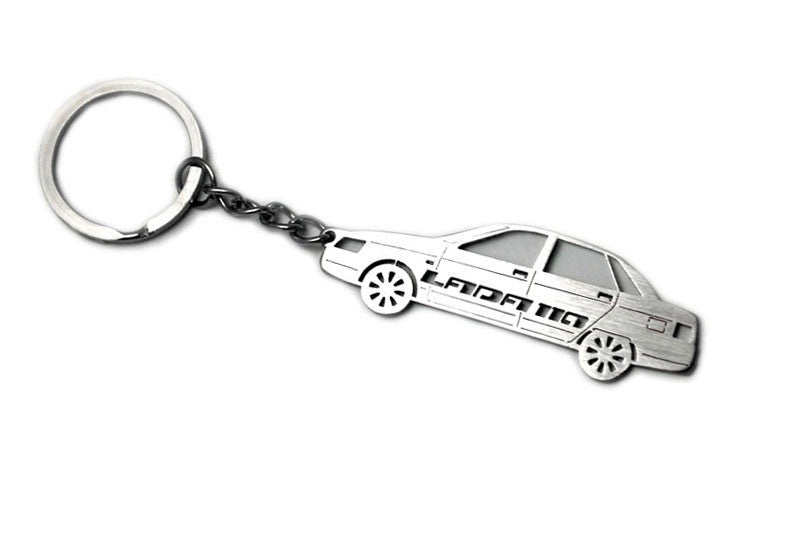 Car Keychain for VAZ 2110 4D (type STEEL) Keychains opdesign