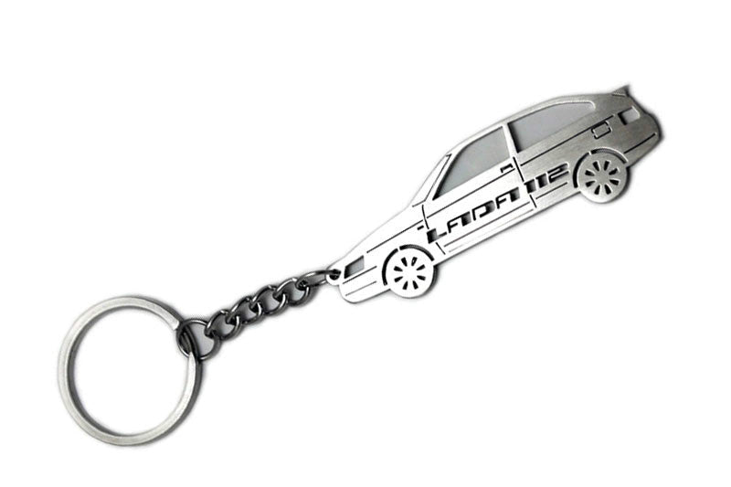 Car Keychain for VAZ 2112 3D (type STEEL) Keychains opdesign