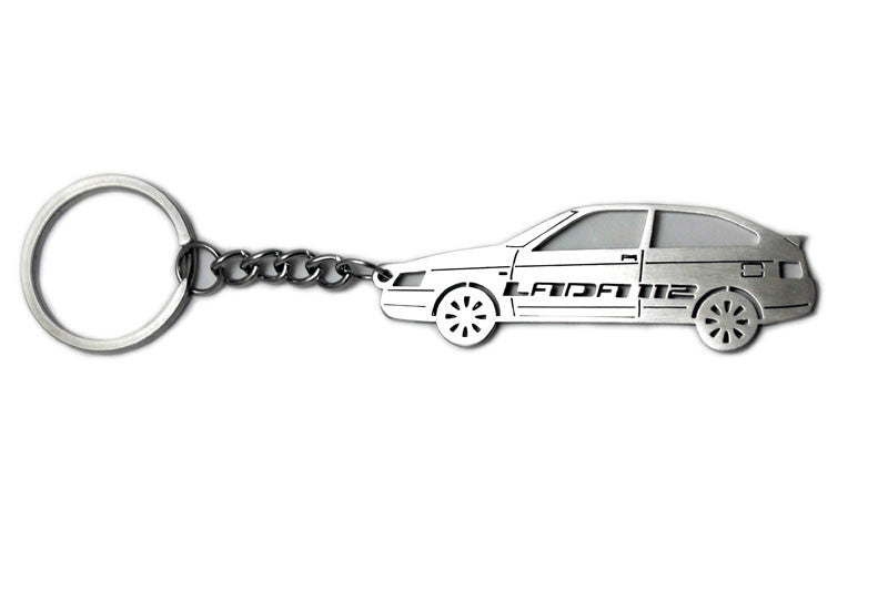 Car Keychain for VAZ 2112 3D (type STEEL) - decoinfabric
