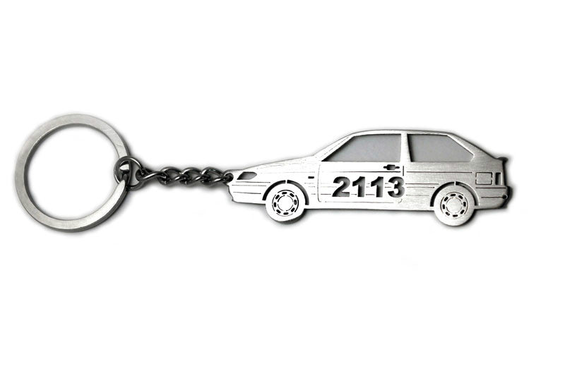 Car Keychain for VAZ 2113 3D (type STEEL) - decoinfabric