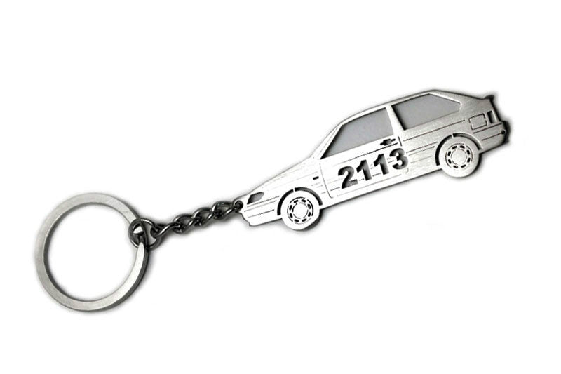 Car Keychain for VAZ 2113 3D (type STEEL) - decoinfabric