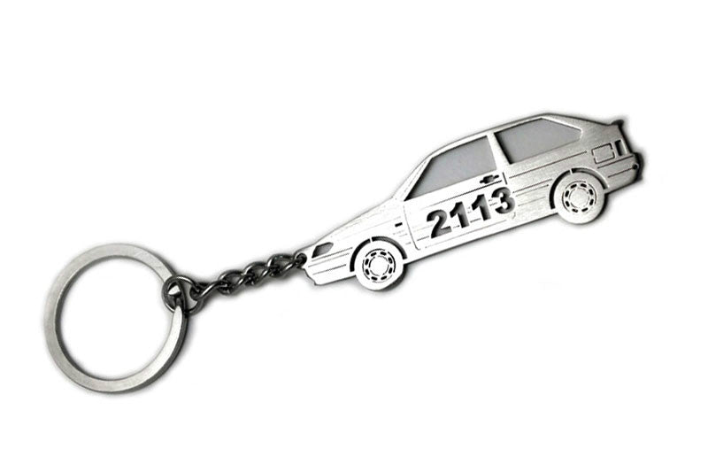 Car Keychain for VAZ 2113 3D (type STEEL) Keychains opdesign