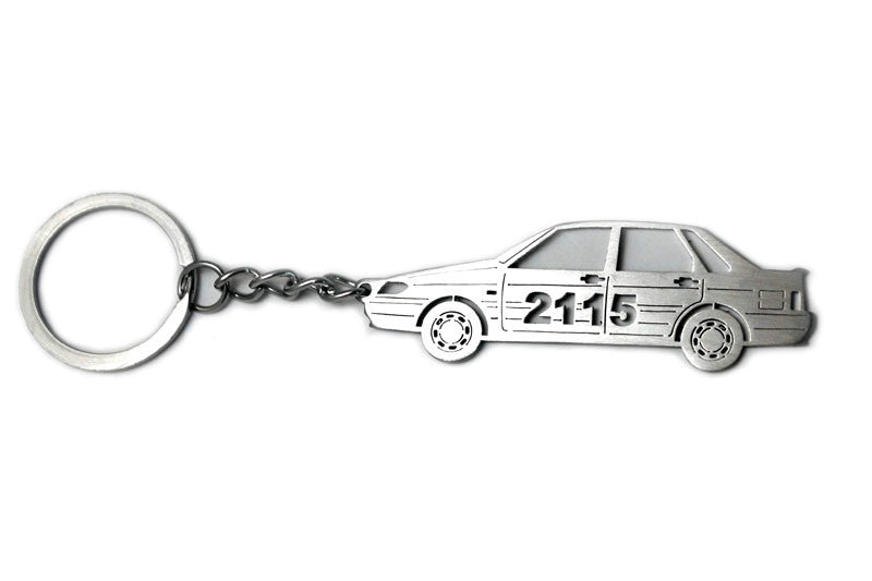 Car Keychain for VAZ 2115 (type STEEL) - decoinfabric