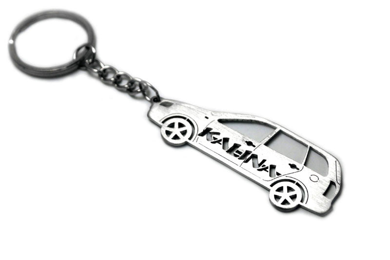 Car Keychain for VAZ Kalina 1117 (type STEEL) Keychains opdesign