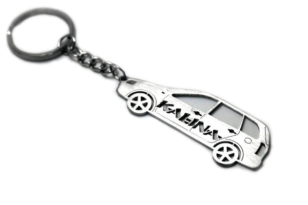 Car Keychain for VAZ Kalina 1117 (type STEEL) - decoinfabric
