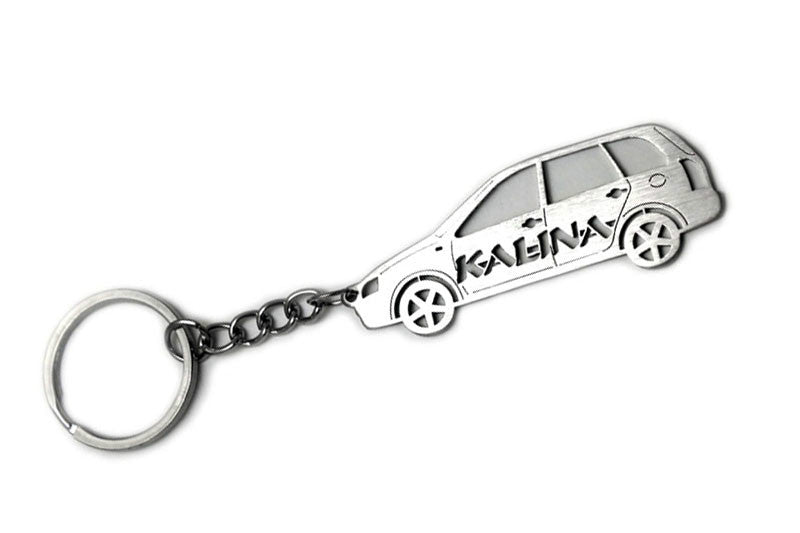 Car Keychain for VAZ Kalina 1117 (type STEEL) - decoinfabric