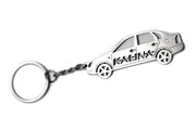 Car Keychain for VAZ Kalina 1118 4D (type STEEL) Keychains opdesign