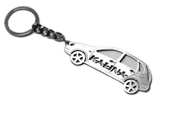 Car Keychain for VAZ Kalina 1119 (type STEEL) - decoinfabric