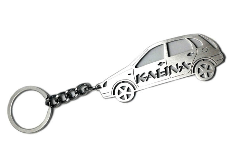 Car Keychain for VAZ Kalina 1119 (type STEEL) - decoinfabric