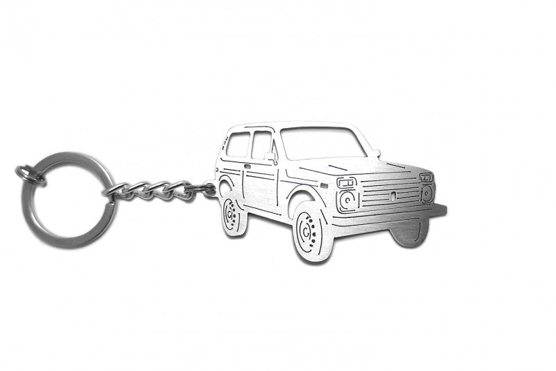 Car Keychain for VAZ Niva 2121 (type 3D) Keychains opdesign