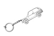 Car Keychain for VAZ Niva 2121 (type STEEL) Keychains opdesign