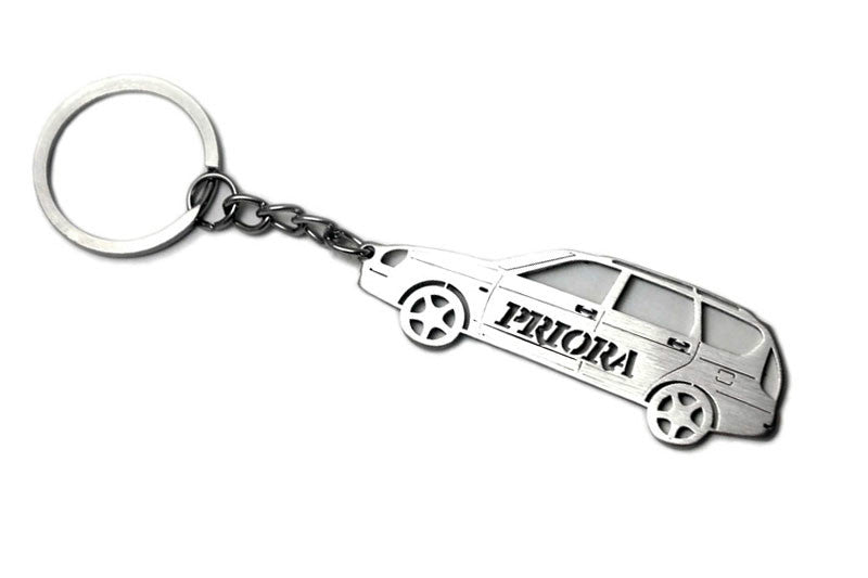 Car Keychain for VAZ Priora 2171 (type STEEL) - decoinfabric