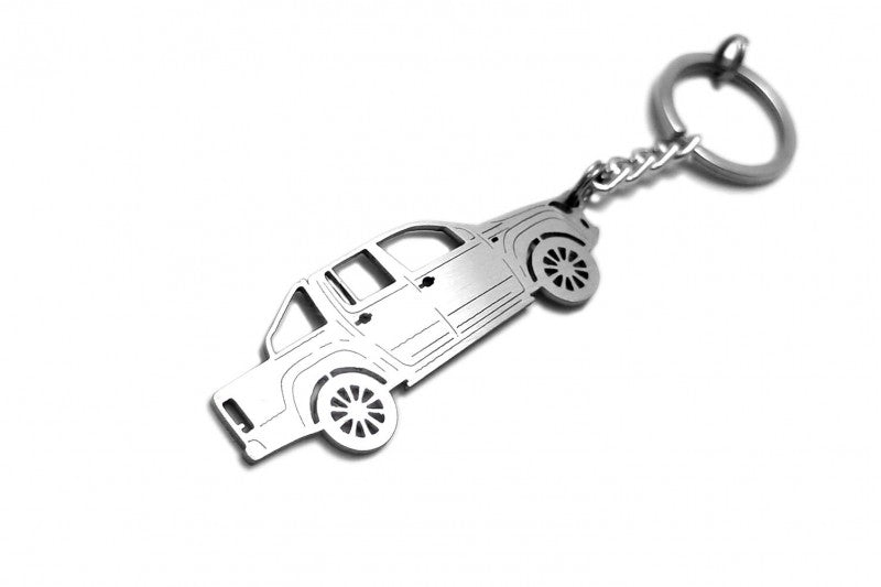 Car Keychain for Volkswagen Amarok I (type STEEL) - decoinfabric