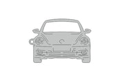 Car Keychain for Volkswagen Beetle (type FRONT) Keychains opdesign