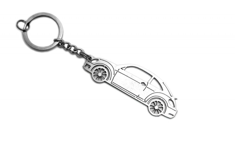 Car Keychain for Volkswagen Beetle (type STEEL) - decoinfabric