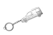 Car Keychain for Volkswagen Caddy III 2015-2020 (type STEEL) Keychains opdesign