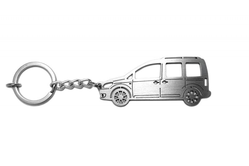 Car Keychain for Volkswagen Caddy III (type STEEL) - decoinfabric