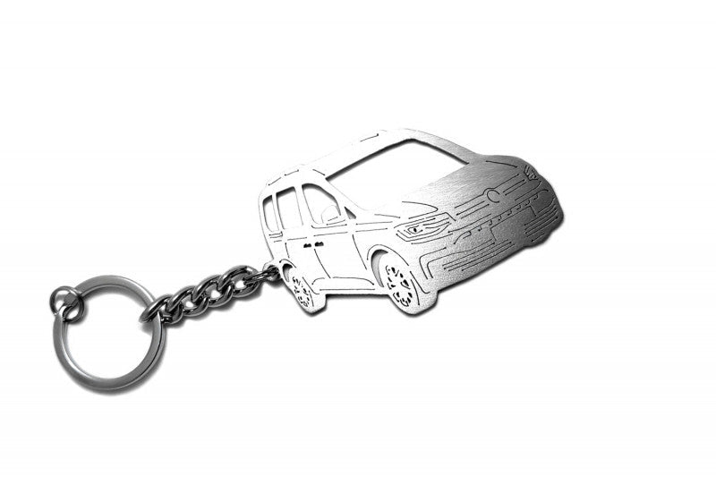 Car Keychain for Volkswagen Caddy IV (type 3D) - decoinfabric