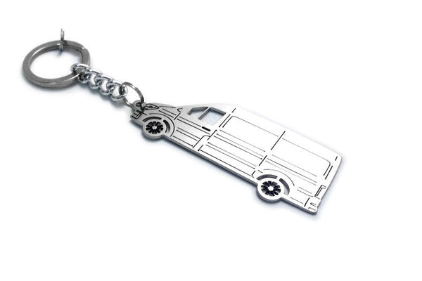 Car Keychain for Volkswagen Crafter II (type STEEL) - decoinfabric