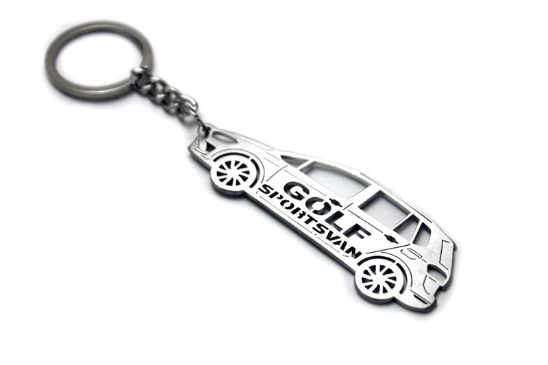 Car Keychain for Volkswagen Golf Sportsvan (type STEEL) Keychains opdesign