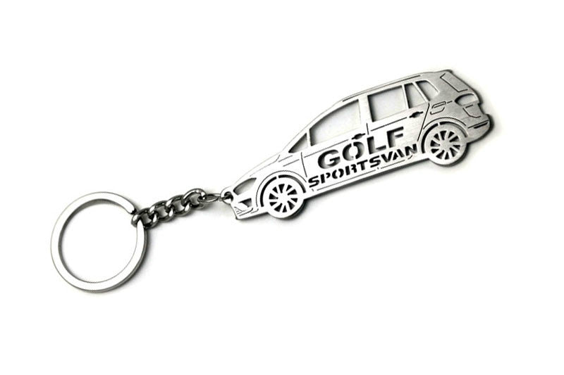 Car Keychain for Volkswagen Golf Sportsvan (type STEEL) Keychains opdesign