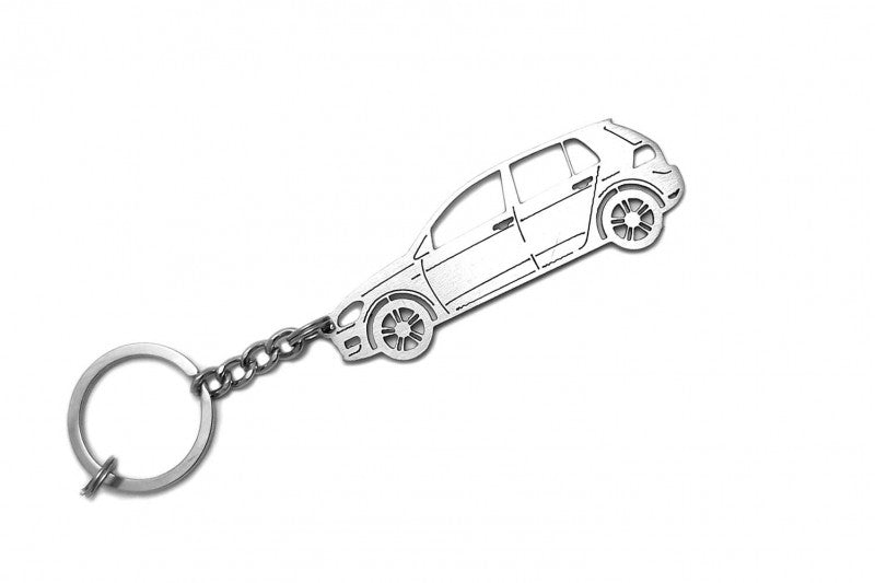 Car Keychain for Volkswagen Golf VII 5D (type STEEL) - decoinfabric