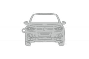 Car Keychain for Volkswagen ID.3 (type FRONT) Keychains opdesign