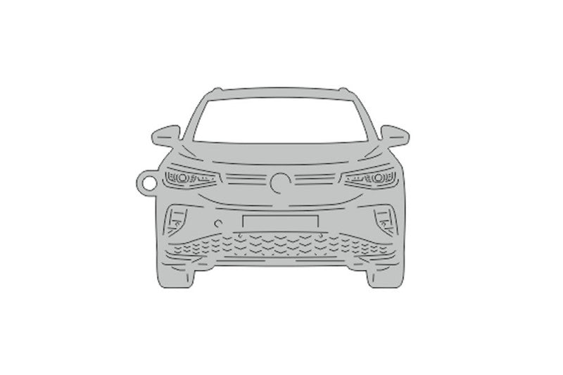 Car Keychain for Volkswagen ID.4 (type FRONT) Keychains opdesign