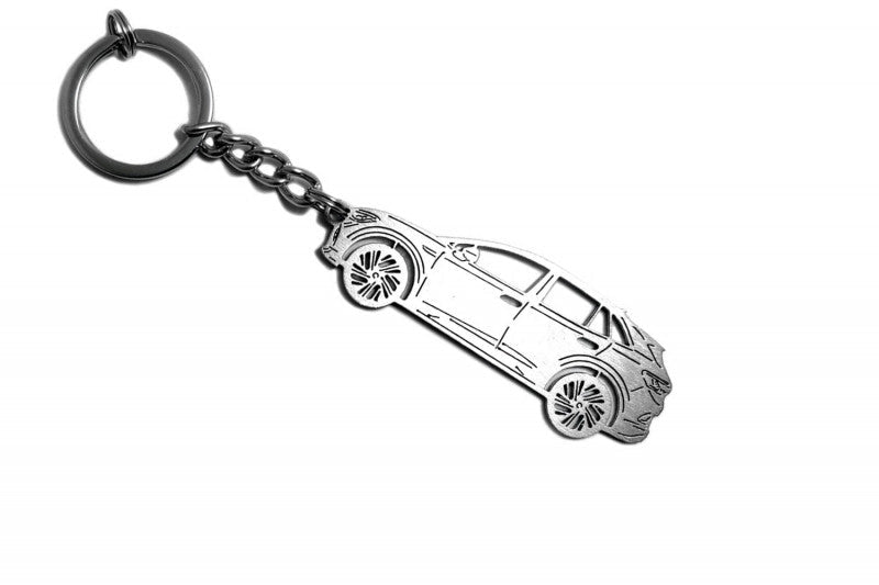 Car Keychain for Volkswagen ID.4 (type STEEL) - decoinfabric