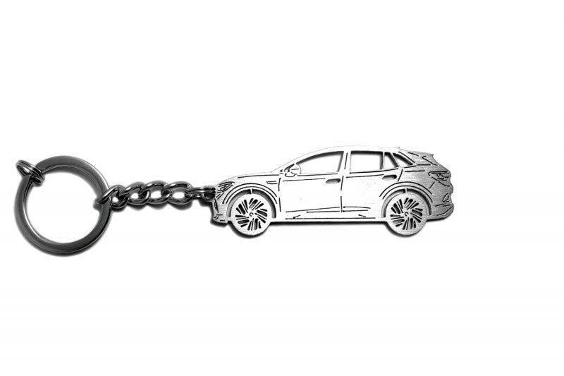 Car Keychain for Volkswagen ID.4 (type STEEL) - decoinfabric