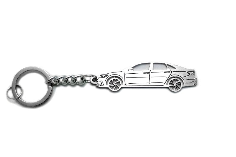 Car Keychain for Volkswagen Jetta VII (type STEEL) - decoinfabric