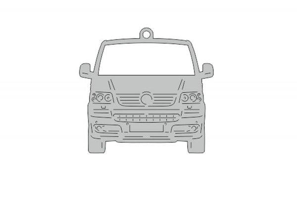 Car Keychain for Volkswagen Multivan T5 (type FRONT) - decoinfabric