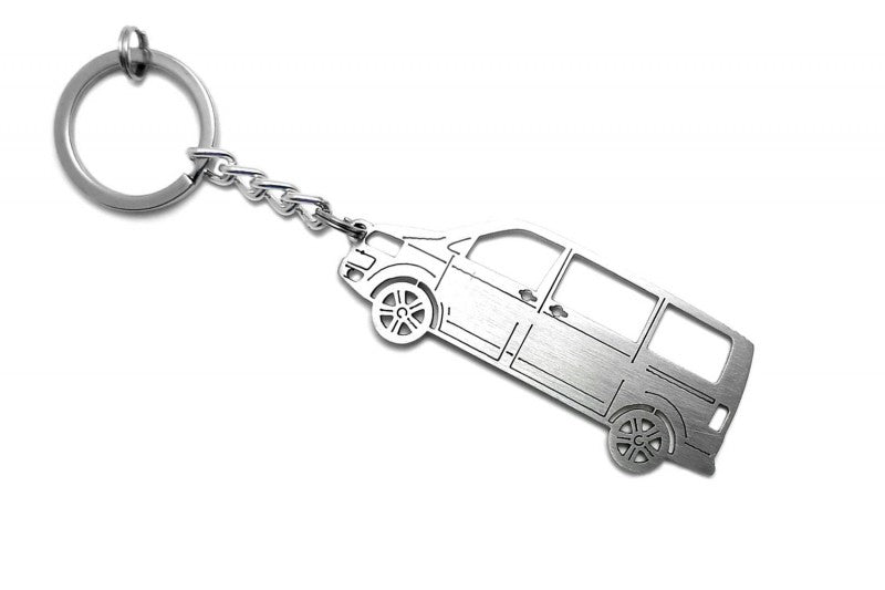 Car Keychain for Volkswagen Multivan T5 (type STEEL) - decoinfabric