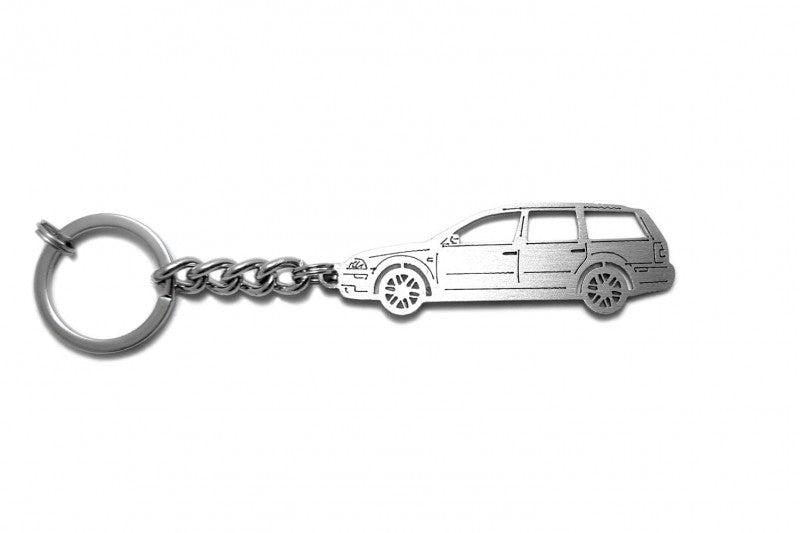 Car Keychain for Volkswagen Passat B5 Universal (type STEEL) - decoinfabric