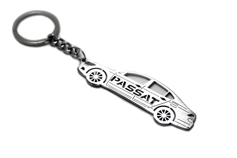 Car Keychain for Volkswagen Passat B8 4D (type STEEL) - decoinfabric