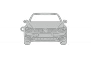 Car Keychain for Volkswagen Passat B8 (type FRONT) Keychains opdesign
