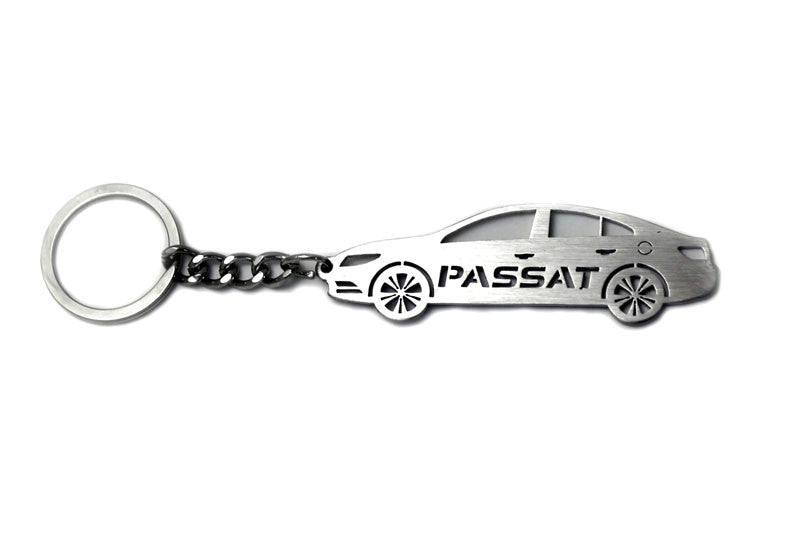 Car Keychain for Volkswagen Passat CC 2012+ (type STEEL) - decoinfabric