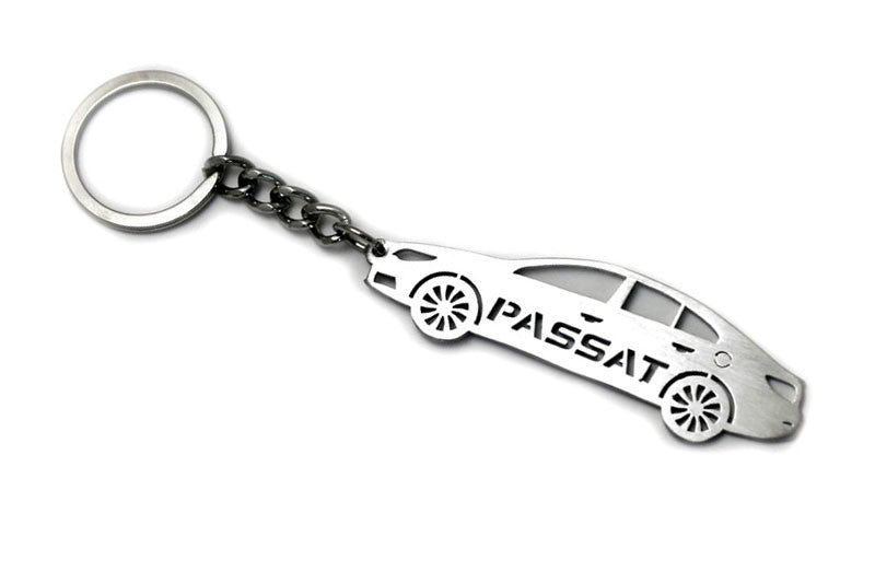 Car Keychain for Volkswagen Passat CC (type STEEL) - decoinfabric