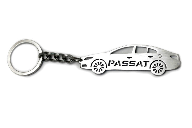 Car Keychain for Volkswagen Passat CC (type STEEL) - decoinfabric