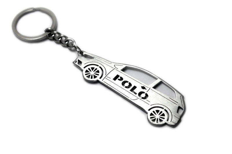 Car Keychain for Volkswagen Polo V 3D (type STEEL) Keychains opdesign