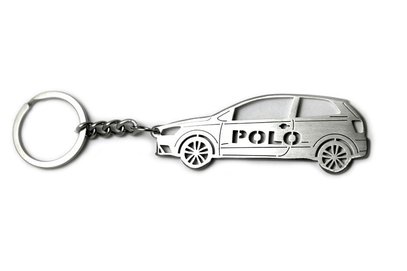 Car Keychain for Volkswagen Polo V 3D (type STEEL) Keychains opdesign